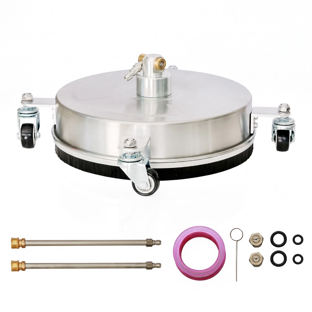 Neoclean 13” Stainless Steel Pressure Washer Surface Cleaner with Wheels (SC-13)