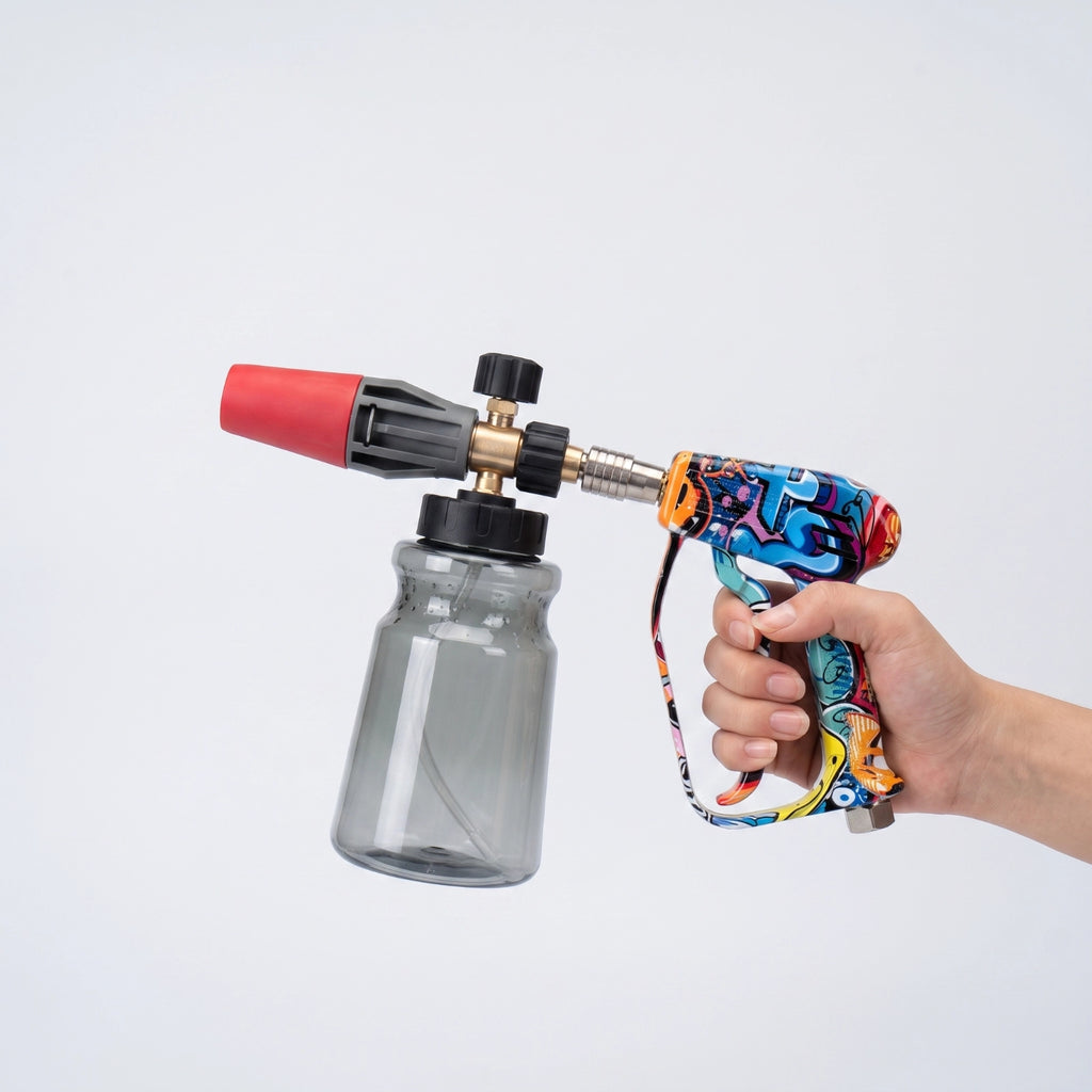 Neoclean Pressure Washer Foam Cannon Kit with Transparent Bottle (KIT-T)