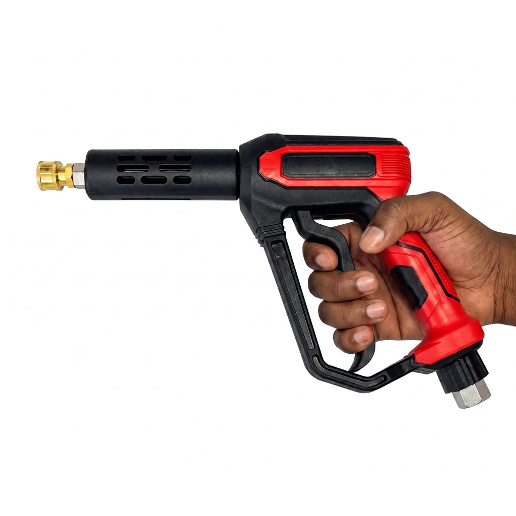Neoclean Red Pressure Washer Spray Gun with 5 Nozzle Tips (SG-BR)