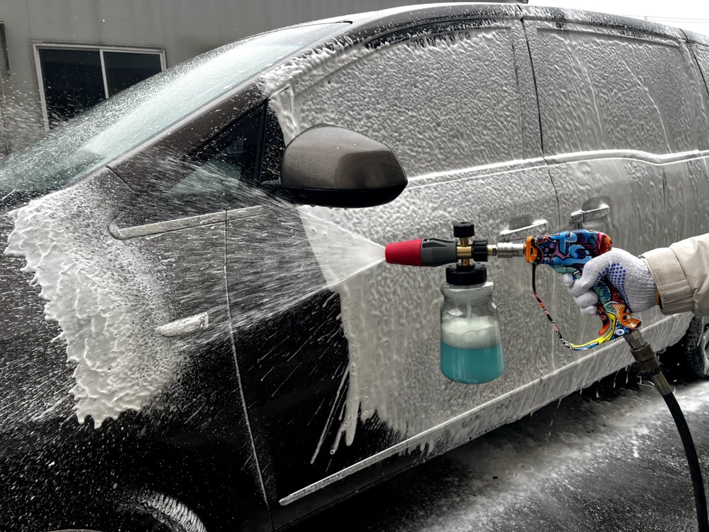 Neoclean Pressure Washer Foam Cannon Kit with Transparent Bottle (KIT-T)